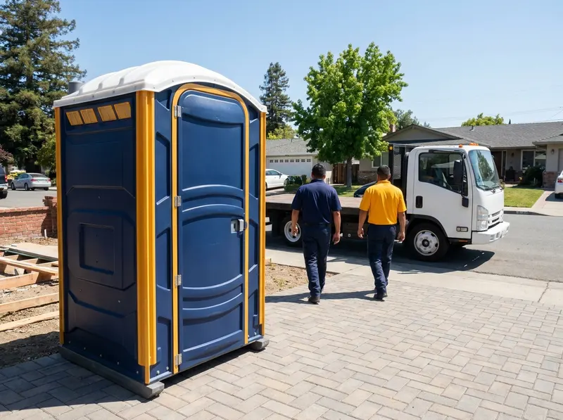 Deluxe Flushing Portable Toilet Rental in San Jose, CA